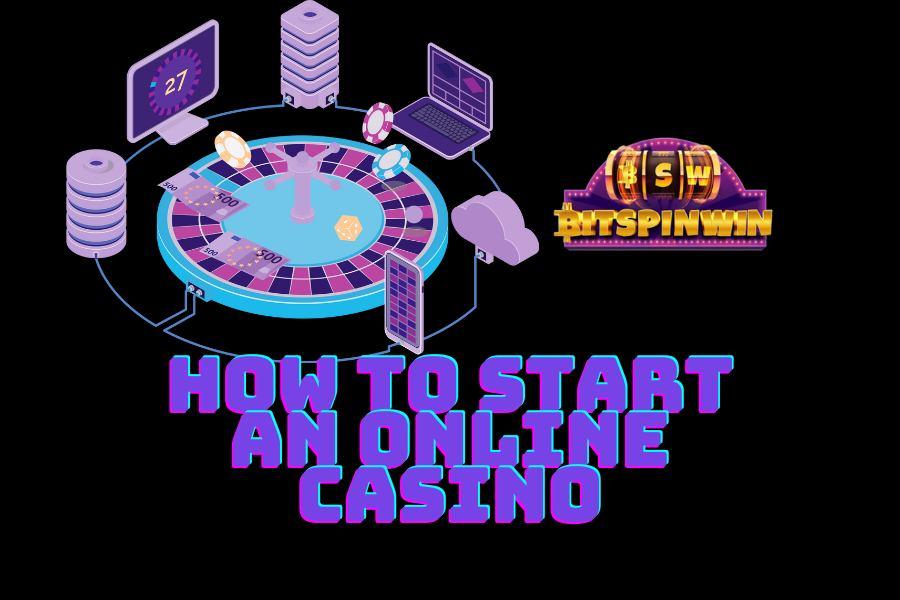 how to start an online casino